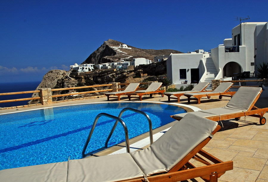 Anemousa Hotel Folégandros Екстериор снимка